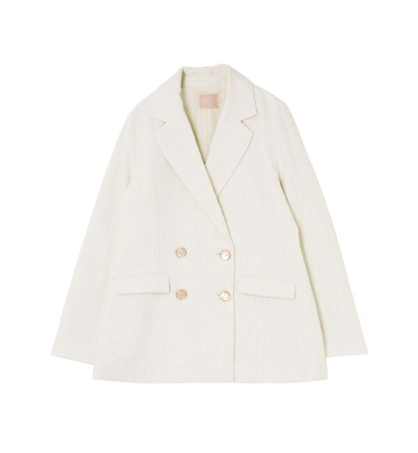 RESEXXY「ツイードミディジャケット【セットアップ着用可能】」|その他|