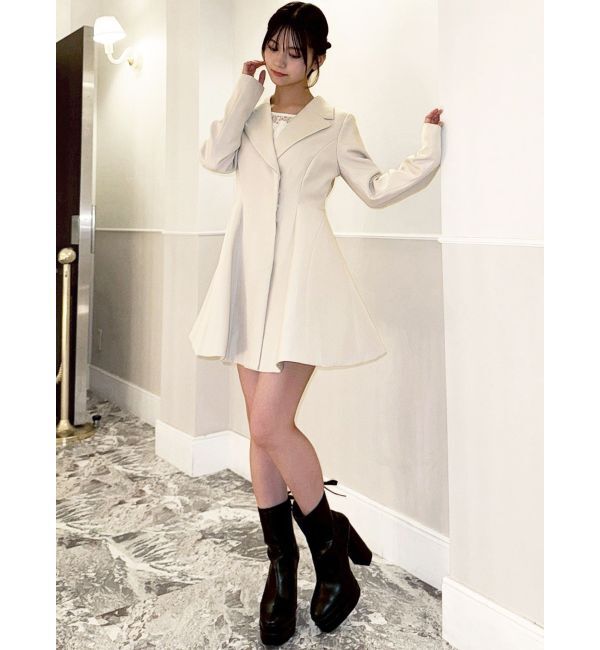 RESEXXY「バックレースアップペプラムジャケット」|その他|