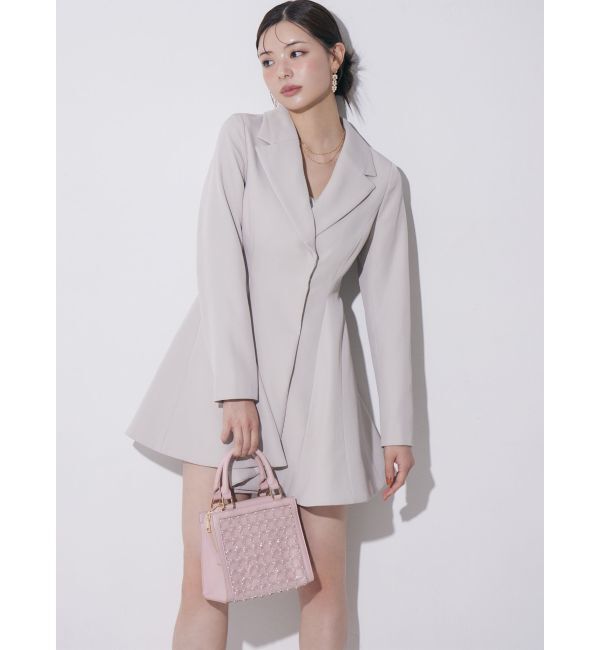 RESEXXY「バックレースアップペプラムジャケット」|その他|