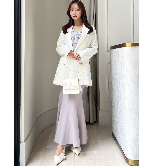 RESEXXY「レースミディジャケット」|テーラードジャケット|