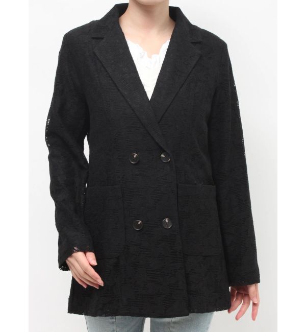 RESEXXY「レースミディジャケット」|テーラードジャケット|