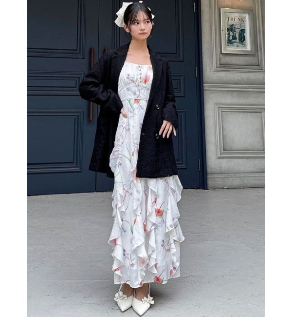 RESEXXY「レースミディジャケット」|テーラードジャケット|