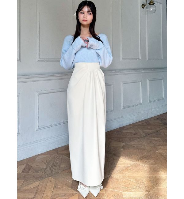 RESEXXY「ドレープデザインペンシルスカート」|スカート|