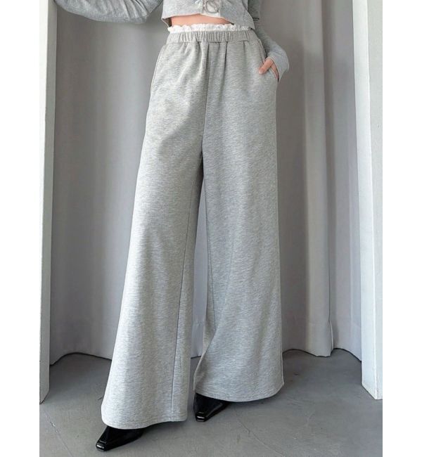 RESEXXY「レイヤードスウェットパンツ」|その他|グレー