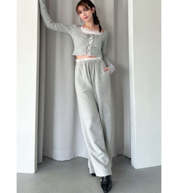 RESEXXY「レイヤードスウェットパンツ」|その他|