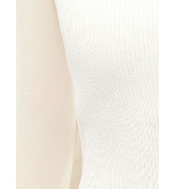 RESEXXY「シアースリーブニットプルオーバー」|ニット・セーター|