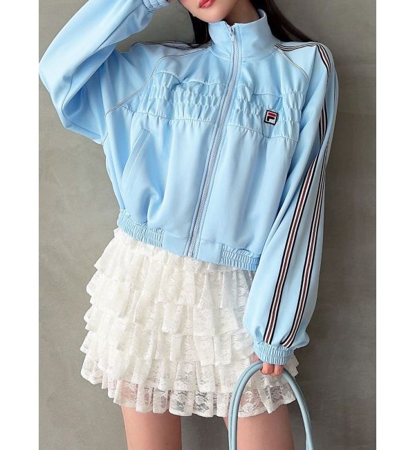 RESEXXY「【FILA】シャーリングポイントジャージ」|その他|ブルー