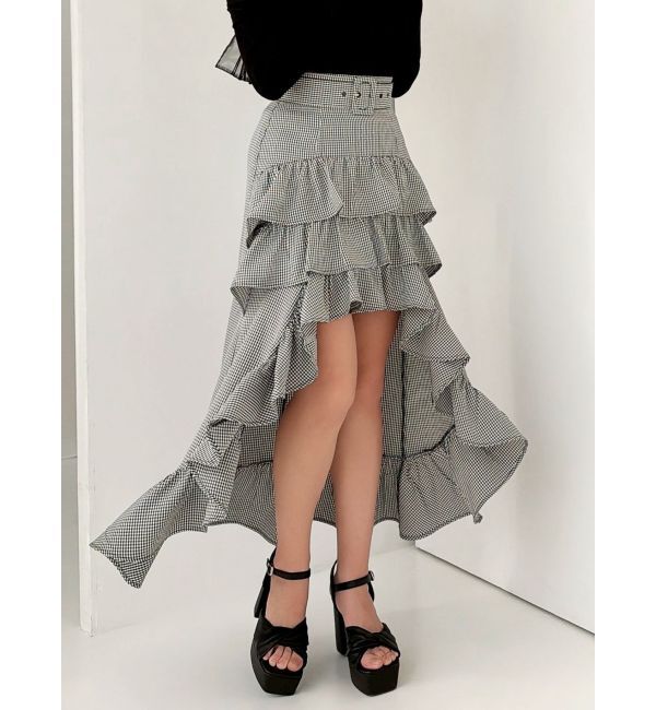 RESEXXY「ランダムフリルボリュームスカート」|スカート|