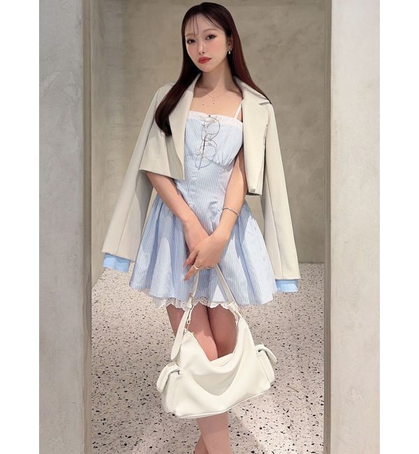 RESEXXY「レイヤードクロップドジャケット」|その他|