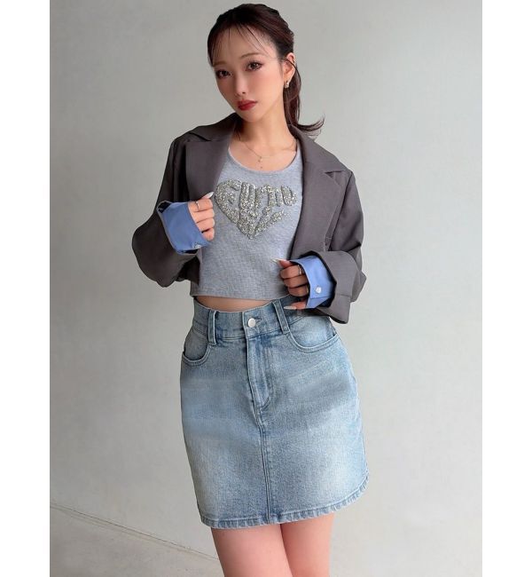 RESEXXY「レイヤードクロップドジャケット」|その他|