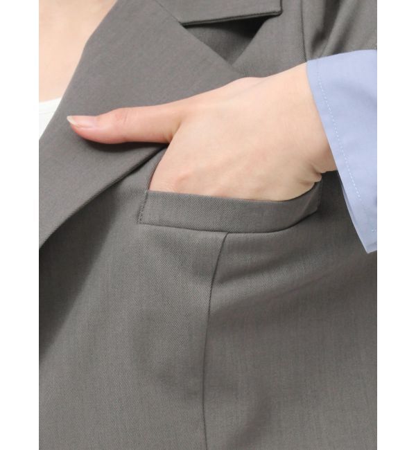 RESEXXY「レイヤードクロップドジャケット」|その他|