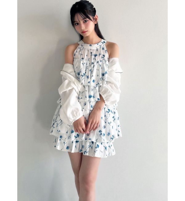 RESEXXY「ギャザークロップドブルゾン」|ブルゾン・スタジャン|