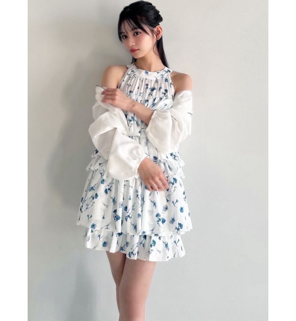 RESEXXY「ギャザークロップドブルゾン」|ブルゾン・スタジャン|