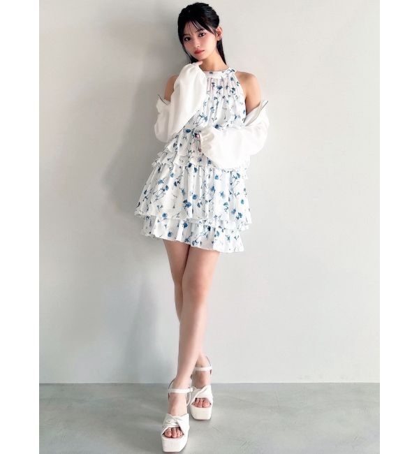 RESEXXY「ギャザークロップドブルゾン」|ブルゾン・スタジャン|