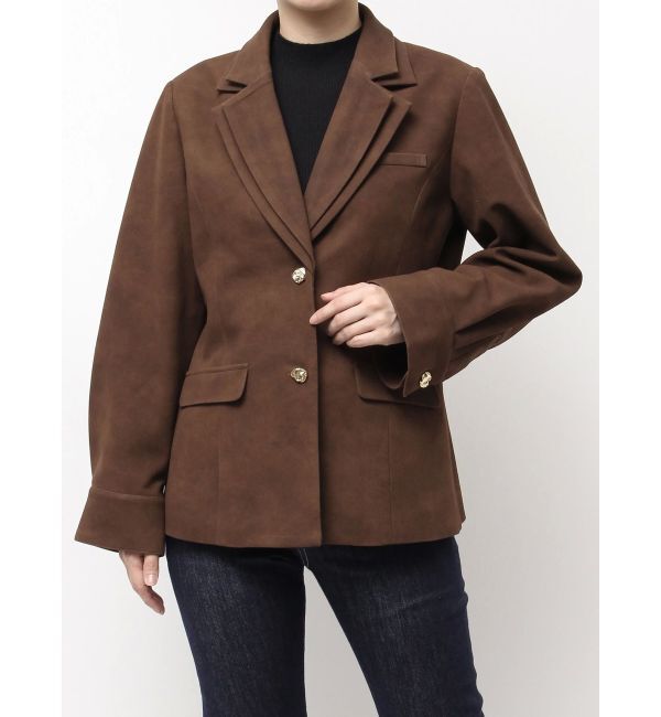 dazzlin「【セットアップ対応】ダブルカラーテーラージャケット」|テーラードジャケット|