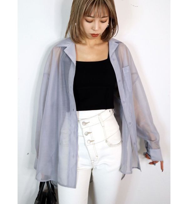 EMODA「エアリールーズシャツ」|シャツ・ブラウス|