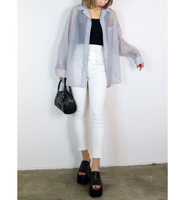 EMODA「エアリールーズシャツ」|シャツ・ブラウス|