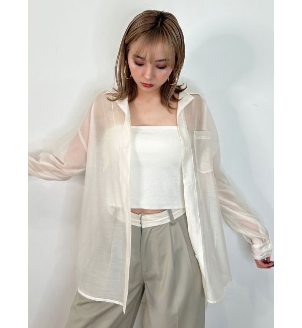 EMODA「エアリールーズシャツ」|シャツ・ブラウス|