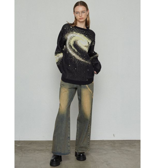 EMODA「スパイラルジャガードニット」|ニット・セーター|