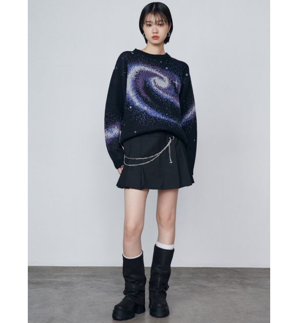 EMODA「スパイラルジャガードニット」|ニット・セーター|