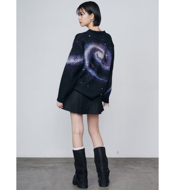 EMODA「スパイラルジャガードニット」|ニット・セーター|