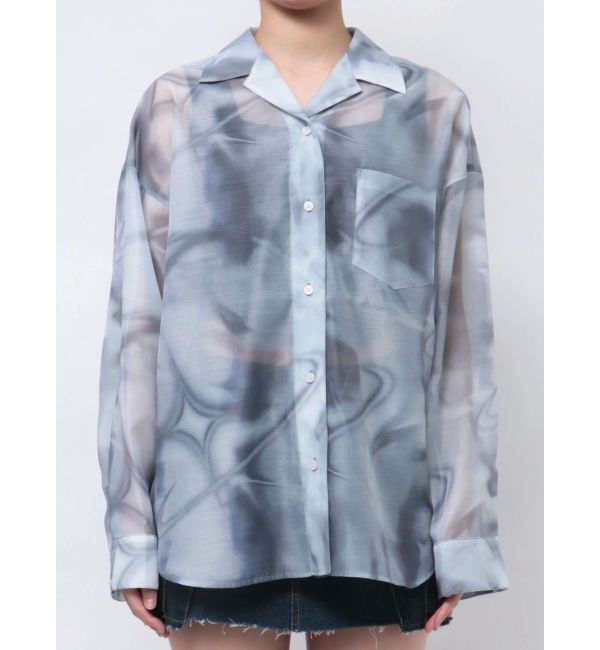 EMODA「エアリーリーズシャツ」|シャツ・ブラウス|