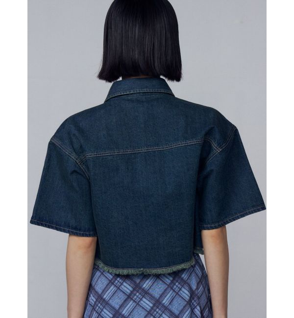 EMODA「カットショートデニムシャツ」|シャツ・ブラウス|