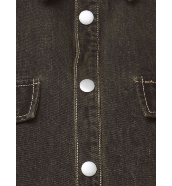 EMODA「カットショートデニムシャツ」|シャツ・ブラウス|