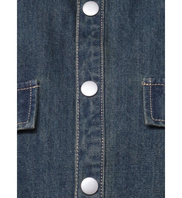 EMODA「カットショートデニムシャツ」|シャツ・ブラウス|