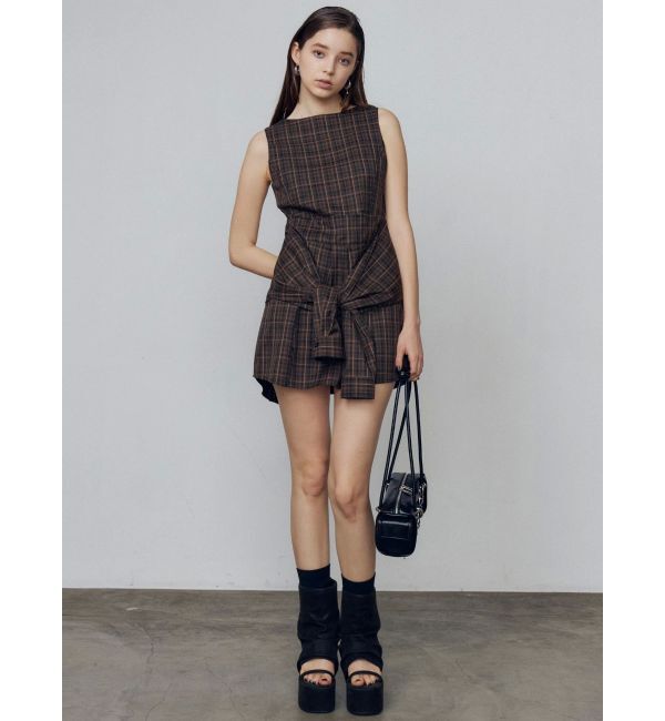 EMODA「ラップスリーブミニワンピース」|ワンピース|