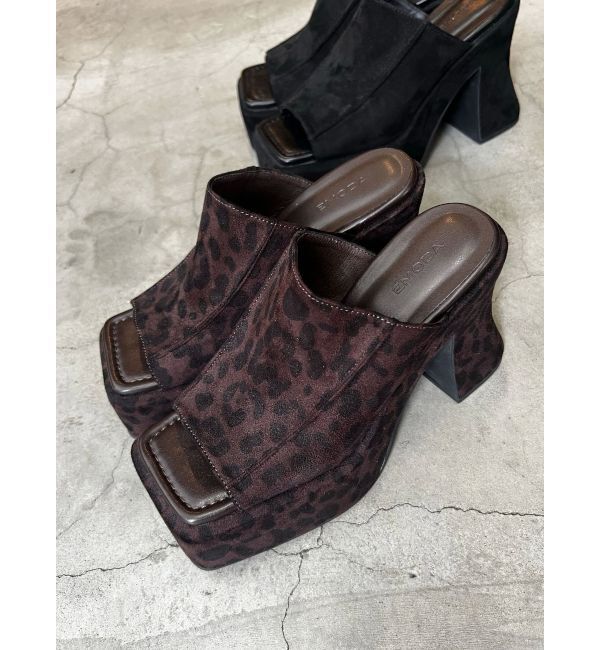 EMODA「カーブヒールラインサンダル」|サンダル|