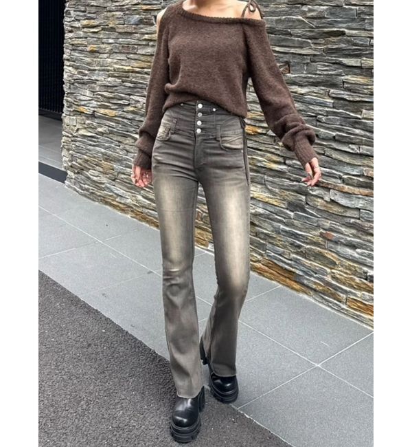 EMODA「ショルダースキンニット」|ニット・セーター|