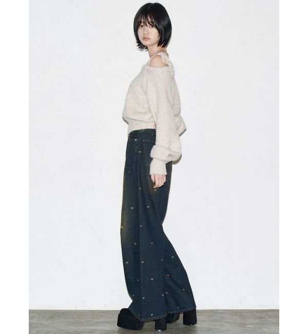 EMODA「ショルダースキンニット」|ニット・セーター|