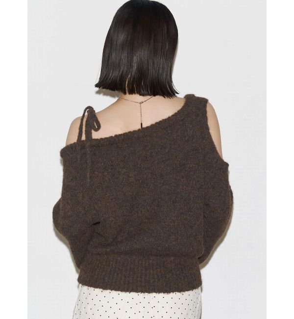 EMODA「ショルダースキンニット」|ニット・セーター|