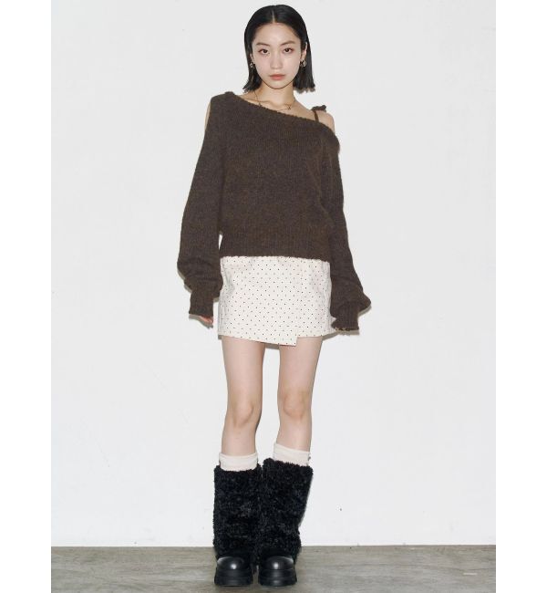 EMODA「ショルダースキンニット」|ニット・セーター|