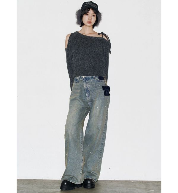 EMODA「ショルダースキンニット」|ニット・セーター|