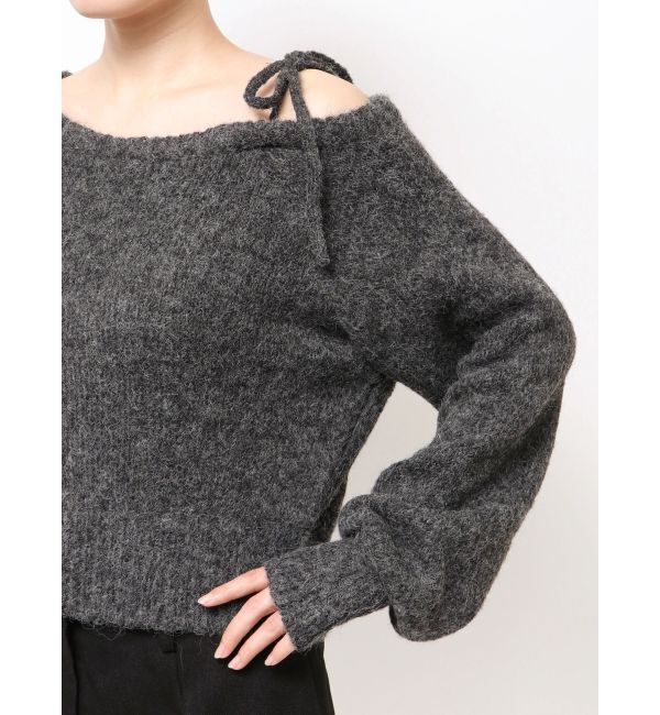 EMODA「ショルダースキンニット」|ニット・セーター|