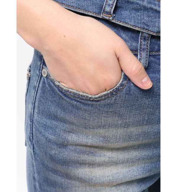 EMODA「デニムキャミサロペット」|ワンピース|