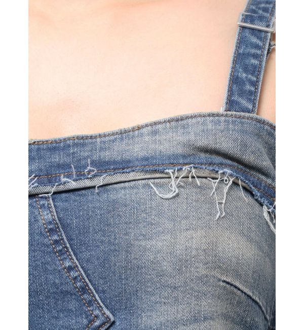 EMODA「デニムキャミサロペット」|ワンピース|