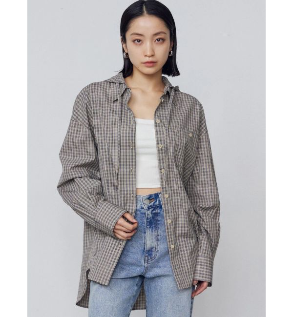 EMODA「ワイドボディフーディシャツ」|シャツ・ブラウス|