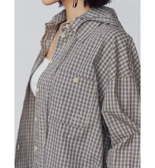 EMODA「ワイドボディフーディシャツ」|シャツ・ブラウス|