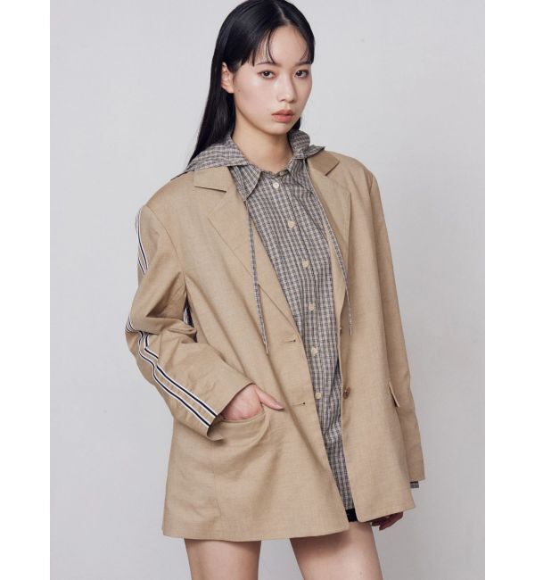 EMODA「ワイドボディフーディシャツ」|シャツ・ブラウス|