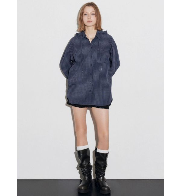 EMODA「ワイドボディフーディシャツ」|シャツ・ブラウス|