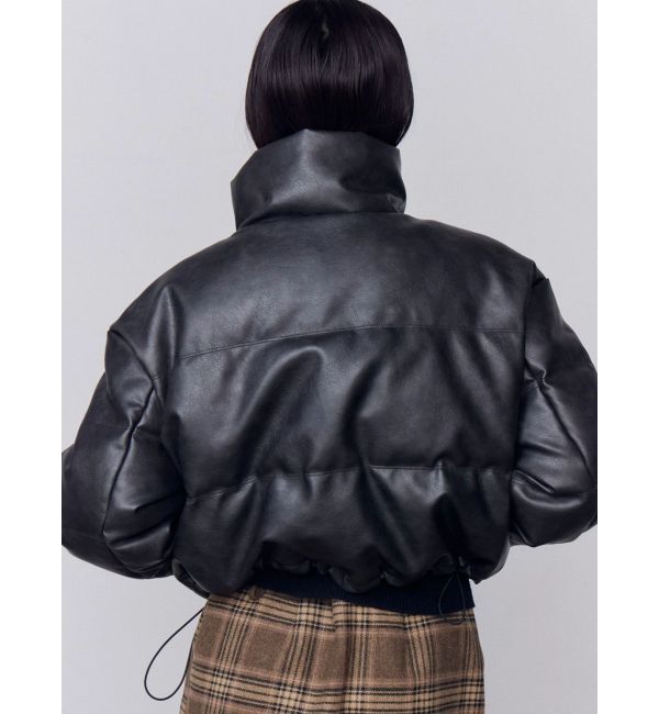 EMODA「フェイクレザーショートダウン」|ダウン|