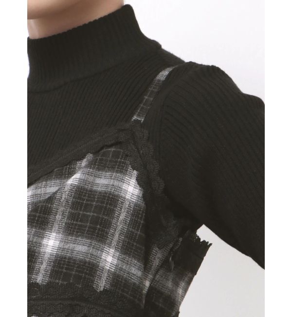 EMODA「アシンメトリーフリルマキシワンピース」|ワンピース|