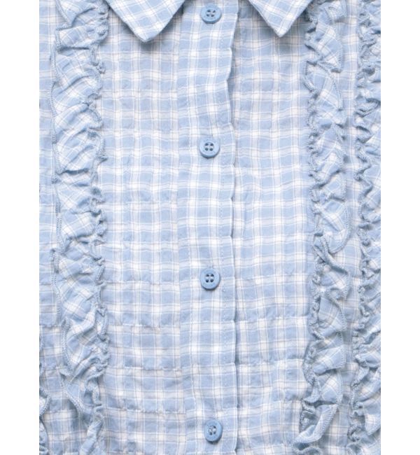 EMODA「テープフリルワイドショートシャツ」|シャツ・ブラウス|