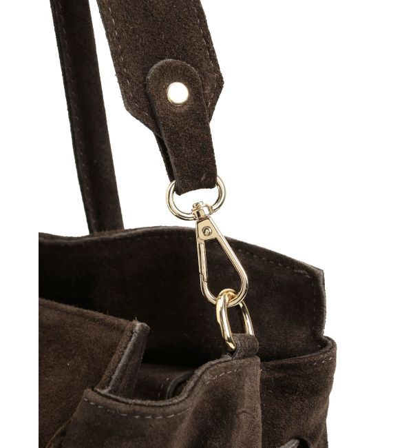 MERCURYDUO「【MILLELA FIRENZE】スエードハンドバッグ」|ハンドバッグ|