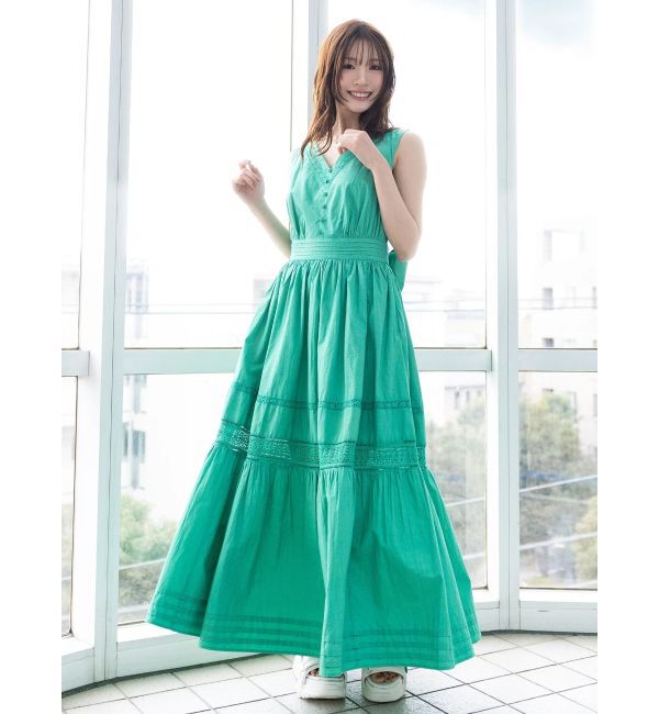 MERCURYDUO「ポプリンバックシャンワンピース」|ワンピース|