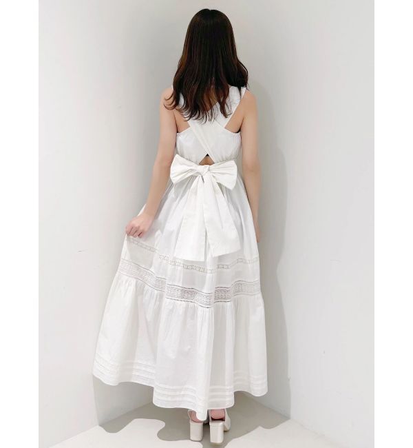 MERCURYDUO「ポプリンバックシャンワンピース」|ワンピース|