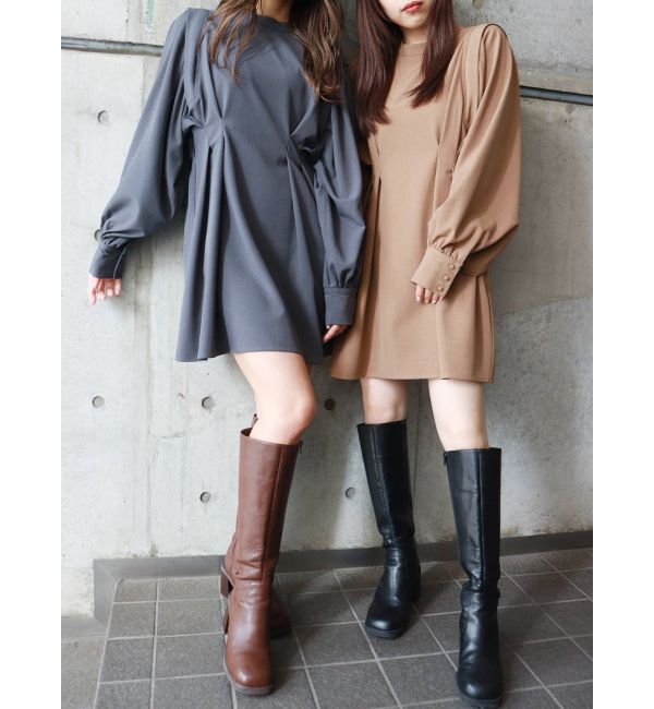 MURUA「ラウンドロングブーツ」|ロングブーツ|